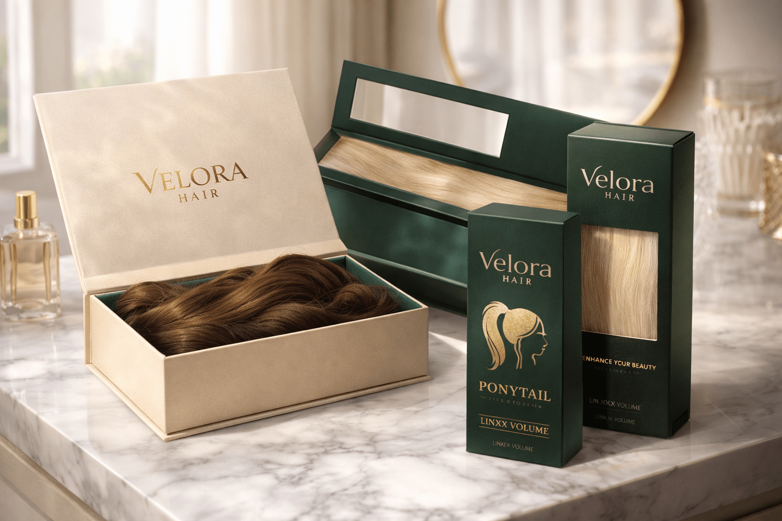 eco friendly hair extension boxes wholesale